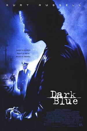 Dark Blue  Original Movie Poster Double Sided 27 X40