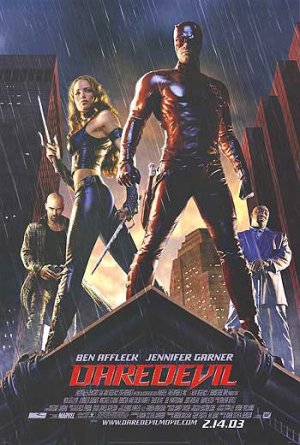 Daredevil Regular Original Movie Poster Single Sided 27x40