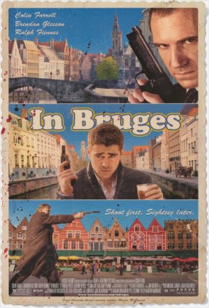 In Bruges Original Movie Poster Single Sided 11 x17