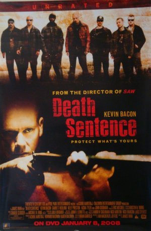 Death Sentence Dvd Poster  Movie Poster Original 27X40 Single Sided