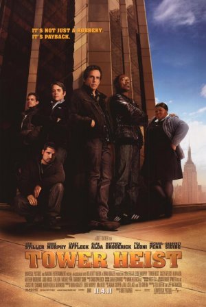 Tower Heist Original Movie Poster Double Sided 27 X40