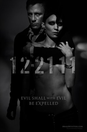 The Girl with the Dragon Tattoo Advance Original Movie Poster Double Sided