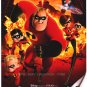 Incredibles Regular Original Movie Poster Double Sided 27x40