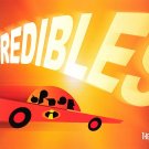 Incredibles ( Car )  Original Movie Poster Single Sided 18X24