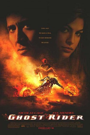 Ghost Rider  Original Movie Poster Double Sided 27 X40