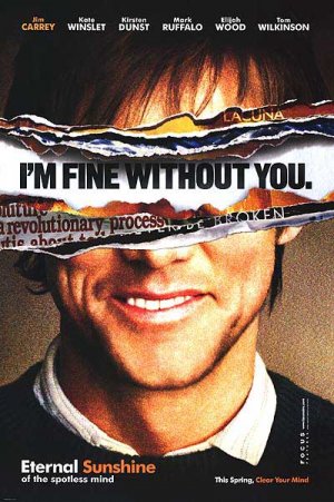 Eternal Sunshine Jim Carrey Original Movie Poster Single Sided 27x40