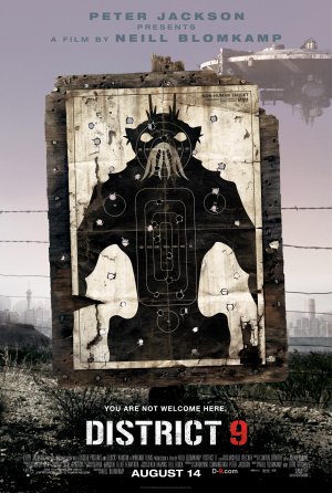 District 9 Advance Original Movie Poster Double Sided 27x40