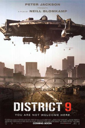 District 9 Intl Original Movie Poster Double Sided 27x40