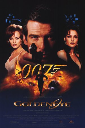 Golden Eye Dvd/Video Poster Original Movie Poster Single Sided 27x40