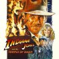 Indiana Jones and The Temple Of Doom (Re-Release) Original Movie Poster Single Sided 27x40