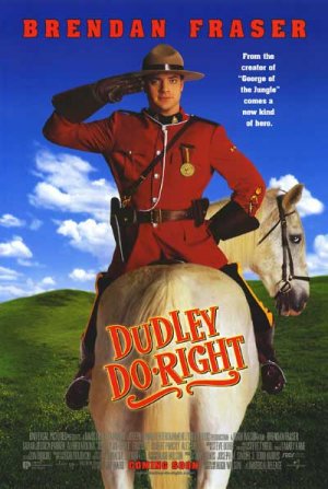 DUDLEY DO RIGHT DBL SIDED MOVIE Poster ORIG 27 X40