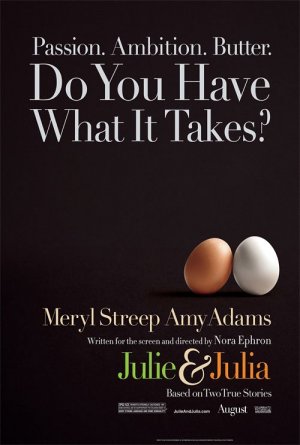 Julie & Julia Advance A Original Movie Poster Double Sided 27 X40