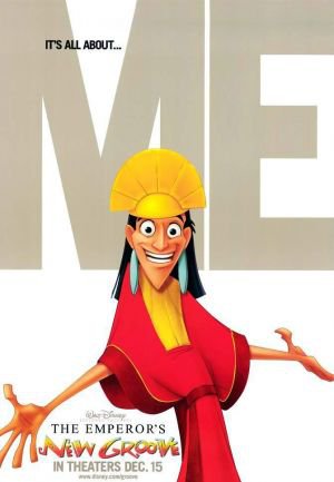 Emperor's New Groove  Original Movie Poster Double Sided 27x40
