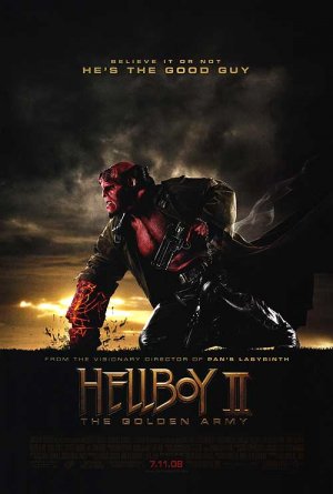 Hellboy 2 Original Movie Poster Double Sided 27x40