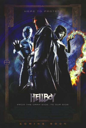 Hellboy( goodboy) Original Movie Poster Double Sided 27x40