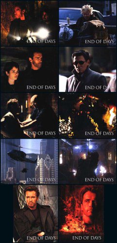 End Of Days Lobby Cards 10 pcs per set