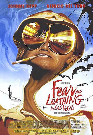 Fear And Loathing In Las Vegas Original Movie Poster Double Sided 27x40