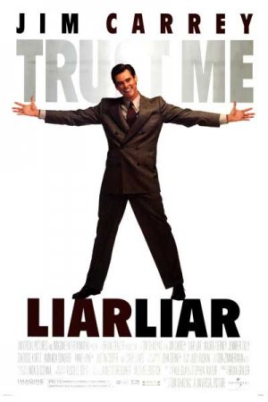 Liar Liar Original Movie Poster Single Sided 27x40