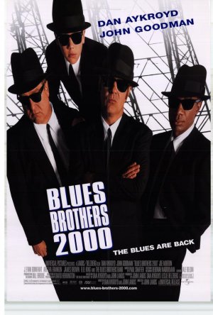 Blues Brothers 2000 Original Movie Poster Double Sided 27 X40