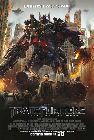 Transformers : Dark of the Moon Intl Original Movie Poster Double Sided 27 X40