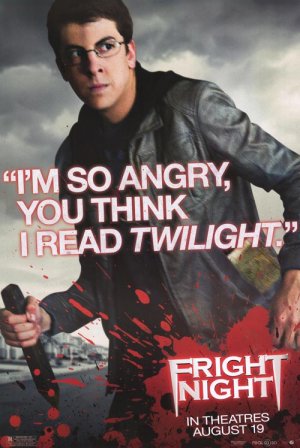 Fright Night Version C Original Movie Poster Single Sided 27 X40