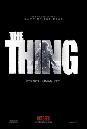 The Thing Advance  Original Movie Poster Double Sided 27 X40