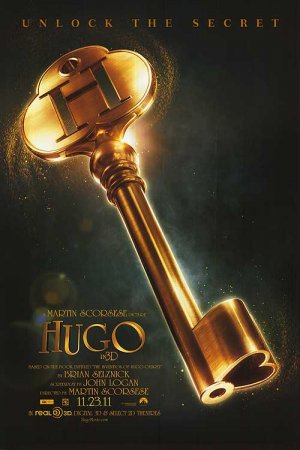 Hugo Advance Original Movie Poster  Double Sided 27 X40