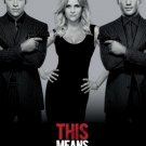 This Means War Original Movie Poster Double Sided 27x40