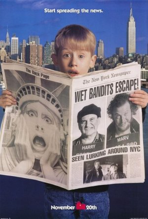 Home Alone 2 : Lost In New York Version B Original Movie Poster Single Sided 27 X40