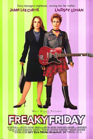 Freaky Friday Original Movie Poster Double Sided 27 X40