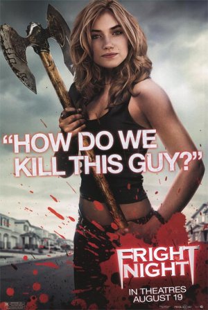 Fright Night Version D Original Movie Poster Single Sided 27 X40