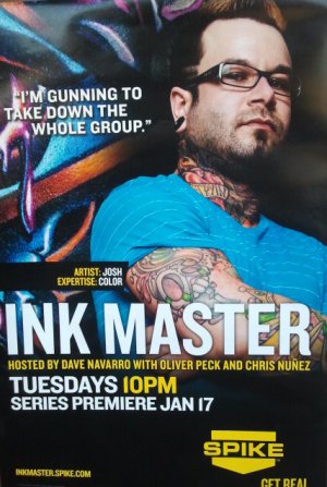 Ink Master Version B Tv Show Poster Original Movie Poster Single Sided 27x40