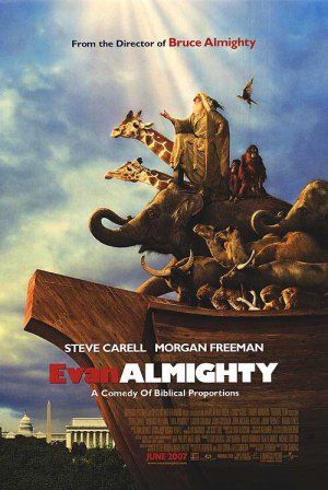 Evan Almighty Original Movie Poster Double Sided 27x40