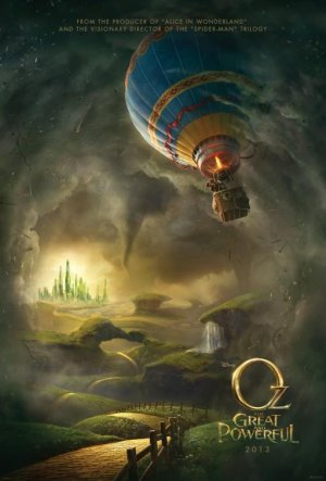 Oz : The Great and Powerful Advance A  Original Movie Poster Double Sided 27 X40
