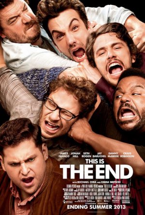 This Is The End  Original Movie Poster Double Sided 27x40