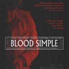 Blood Simple Original Movie Poster  Double Sided 27 X40