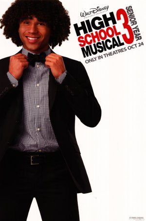 High School Musical 3 Version C Original Movie Poster Single Sided  24x36