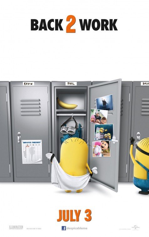 Despicable Me 2 Advance C Original Movie Poster 27 X40 Dbl Sided