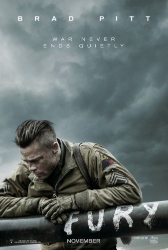 Fury Advance Original Movie Poster Double Sided 27x40
