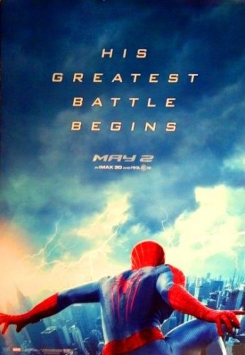 Amazing Spider-Man 2 Imax Original Movie Poster Double Sided 27 X40
