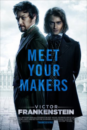 Victor Frankenstein Original Movie Poster Double Sided 27x40