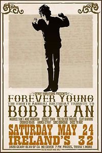 bob Dylan Forever Young Poster 13x19 inches