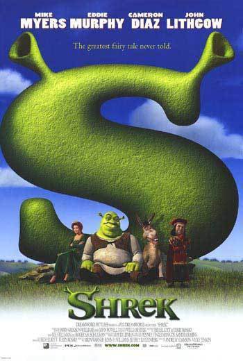 Shrek Regular Double Sided Original Movie poster 27x40 inches