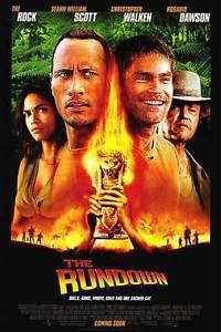 Rundown Double Sided Original Movie Poster 27x40 inches