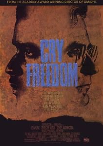 Cry Freedom Single Sided Original Movie Poster 27x40 inches