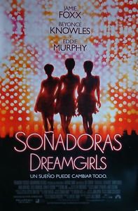 Dreamgirls Spanish Double Sided Original Movie Poster 27x40 inches