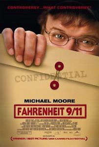 Fahrenheit 9/11 sINGle Sided Original Movie Poster 27x40 inches