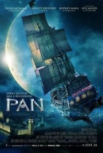 Pan Original Double Sided Movie Poster 27x40 inches