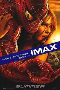 Spider-Man 2 Imax  27 x40 Double Sided Movie Poster Original