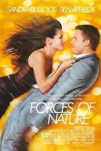 Forces of Nature (Yellow) Double Sided Original Movie Poster 27x40 inches